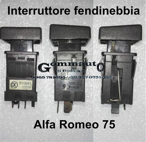 Interruttore, fendinebbia ALFA ROMEO 75 